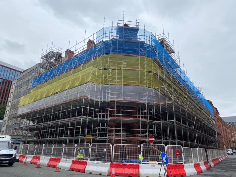 scaffolding contractor Leeds